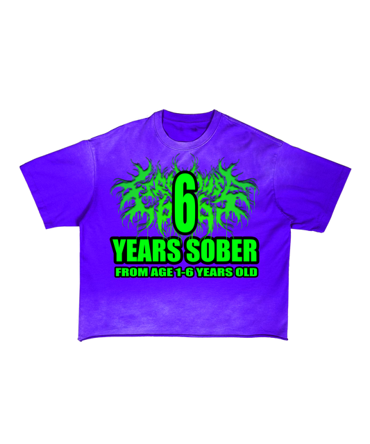 6 YEARS SOBER