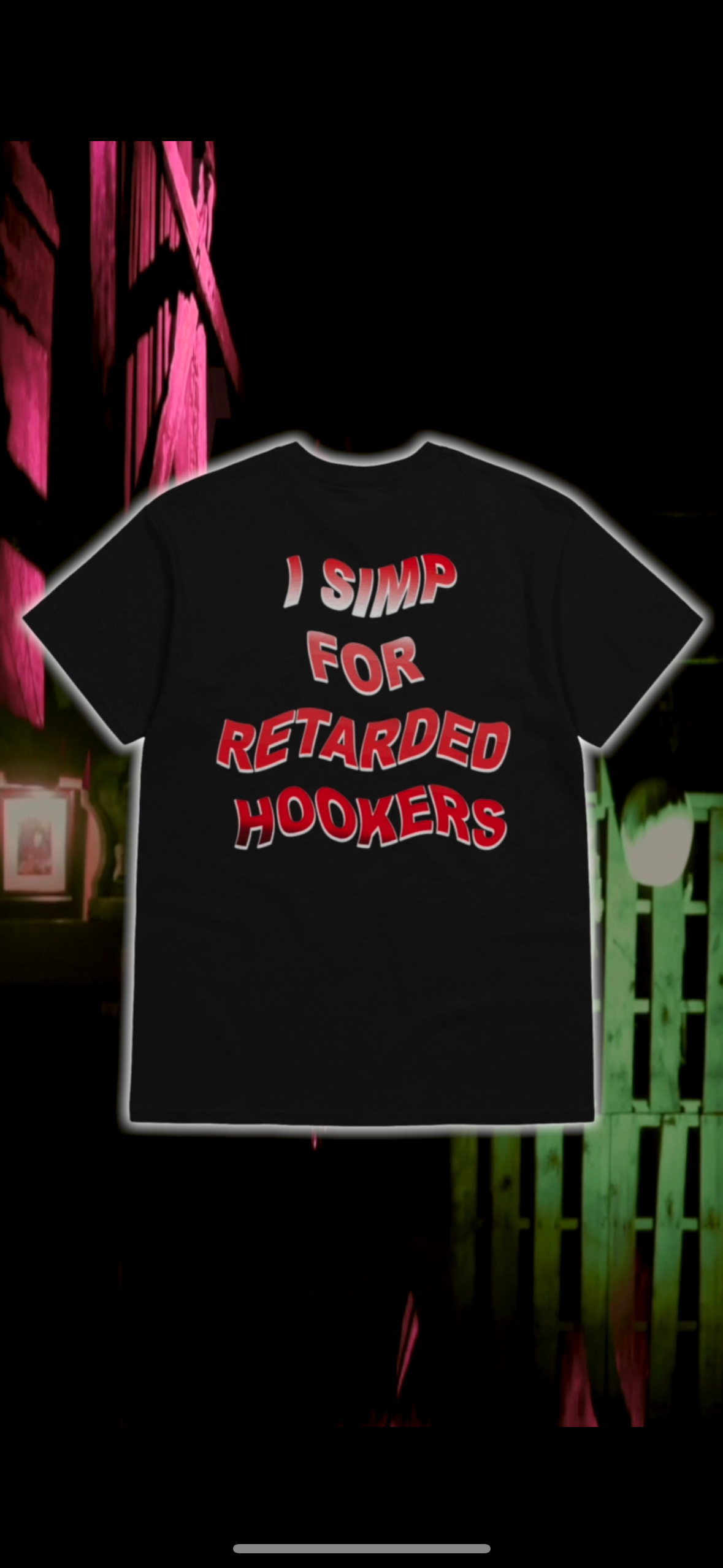 HOOKER TSHIRT (NOFLYLST COLLAB)